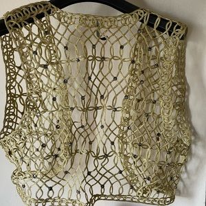 Gold Caged Vest